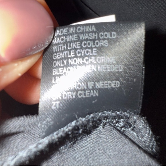 Preston & York | Black Balloon Sleeve Blouse | Sz 8 - Picture 8 of 8